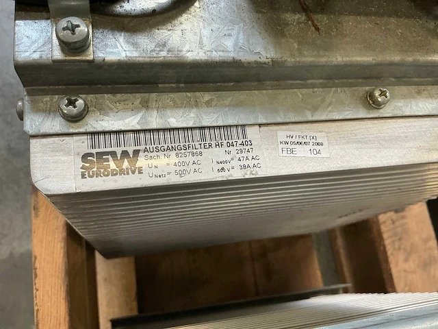 Sew eurodrive movitrac uitgangfilter (9x) - afbeelding 8 van  10
