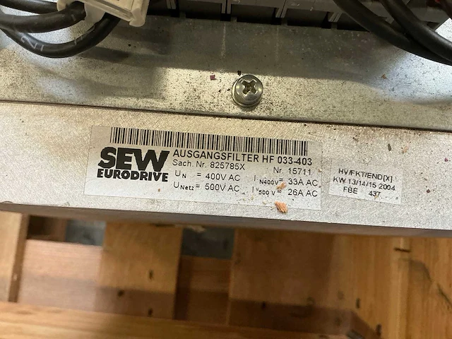 Sew eurodrive movitrac uitgangfilter (9x) - afbeelding 10 van  10