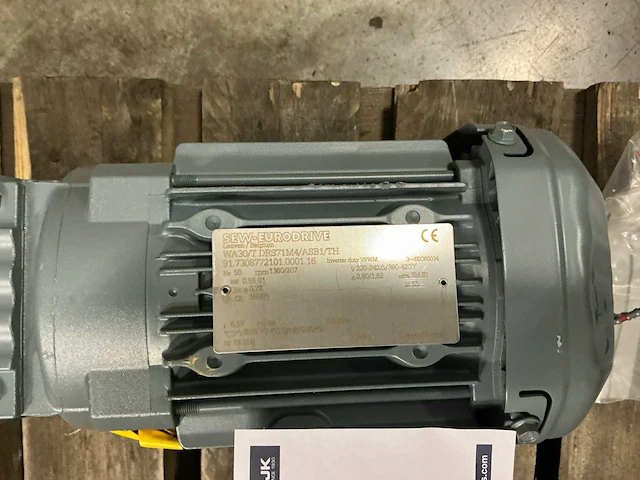 Sew-eurodrive wa30/t elektromotor - afbeelding 4 van  4