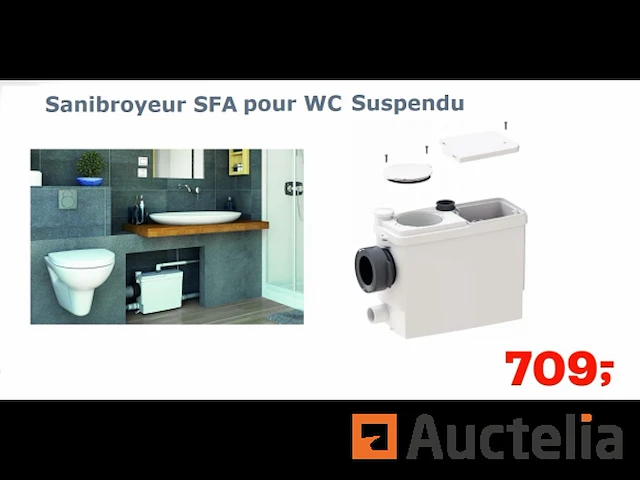Sfa wandhangende toiletvermaler - afbeelding 1 van  5