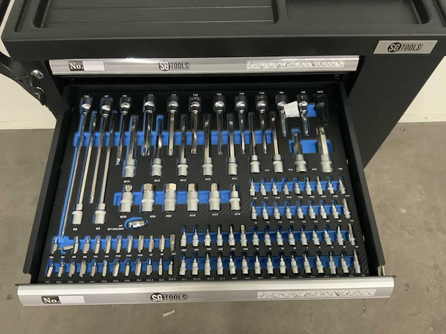 Sg tools - 253 stuks - gereedschapswagen - afbeelding 2 van  12
