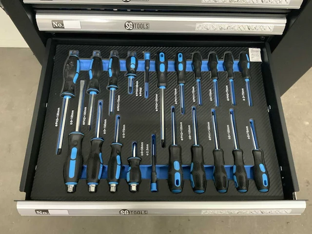 Sg tools - 253 stuks - gereedschapswagen - afbeelding 12 van  12