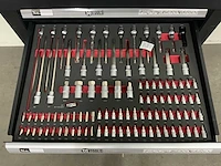 Sg tools - 257 stuks - gereedschapswagen - afbeelding 9 van  11