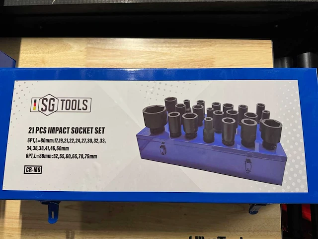 Sg tools 21pcs doppenset - afbeelding 3 van  4