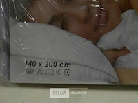Shafer hoeslaken 140x200cm 2st 80%katoen 20% polyester - afbeelding 3 van  5