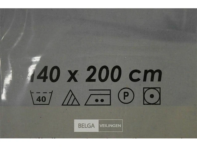 Shafer hoeslaken 140x200cm 2st 80%katoen 20% polyester - afbeelding 4 van  5