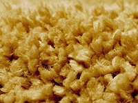 Shaggy, shag tapijt - 120 x 170 cm - mosterdgeel - afbeelding 3 van  4