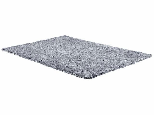 Shaggy, shag vloerkleed - 160 x 230 cm - zilver - afbeelding 3 van  5
