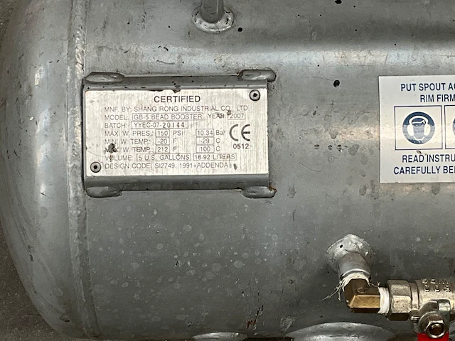 Shang rong industrial banden de-en montageapparaat - afbeelding 3 van  3