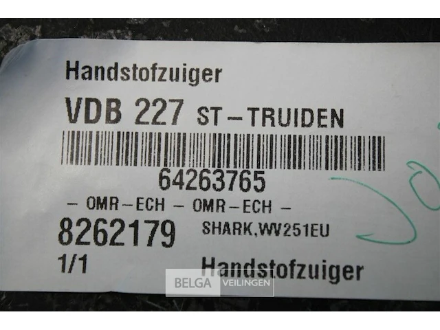 Shark wv251eu handstofzuiger - afbeelding 3 van  3