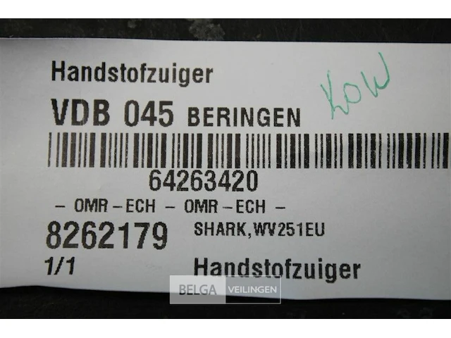 Shark wv251eu handstofzuiger - afbeelding 4 van  4