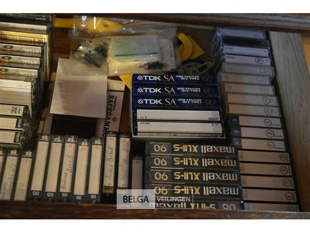 Sharp digital audio tape deck optomica + inhoud lade - afbeelding 4 van  4