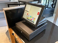 Sharp pos terminal up-3515 kassa inclusief ticketprinter - afbeelding 1 van  8