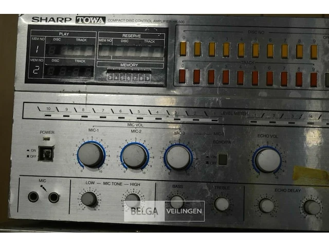 Sharp towa disc controller jukebox hk-500 - afbeelding 3 van  5