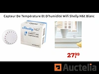 Shelly h&t wi-fi temperatuur- en vochtigheidssensor - afbeelding 1 van  1