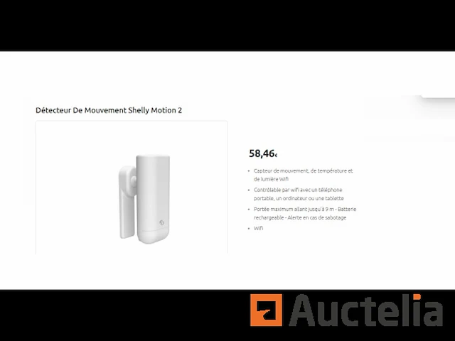 Shelly motion 2 wi-fi bewegings-, lamp- en temperatuurdetector - afbeelding 1 van  1