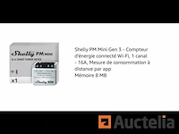 Shelly pm mini gen 3 wi-fi verbonden energiemeter - afbeelding 1 van  1