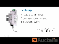 Shelly pro em 50a enkelfasige energiemeter - afbeelding 2 van  2