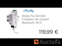 Shelly pro em 50a enkelfasige energiemeter - afbeelding 1 van  2