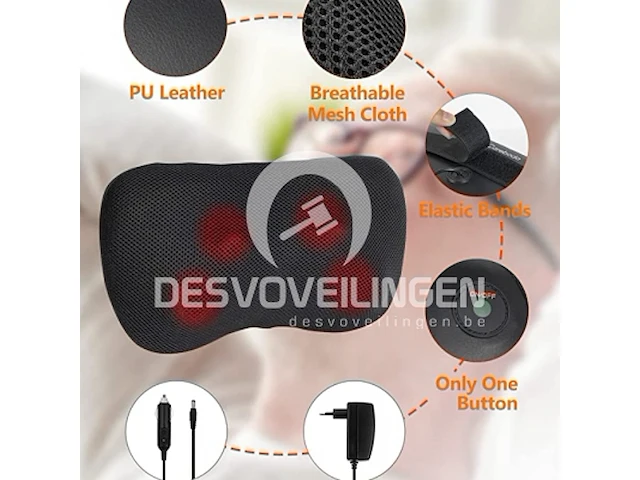 Shiatsu massagekussen - afbeelding 3 van  5