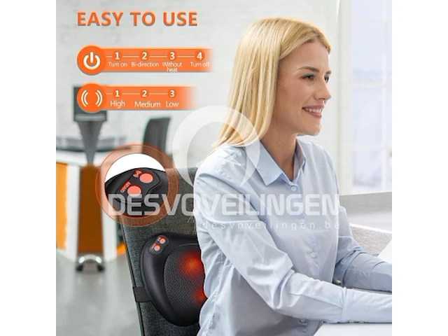 Shiatsu massagekussen - afbeelding 3 van  7