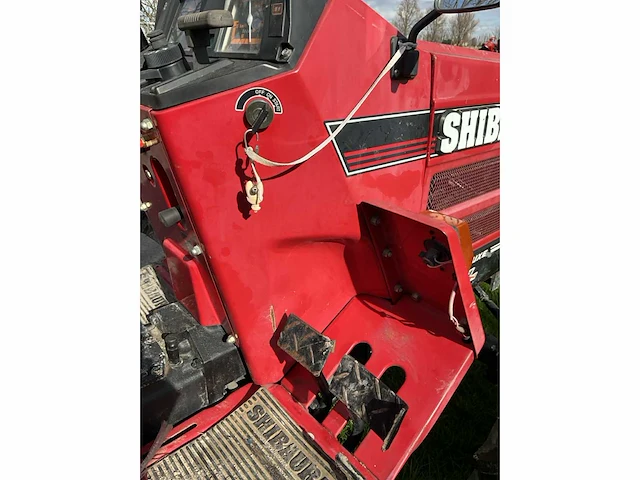 Shibaura d195f minitractor - afbeelding 9 van  19