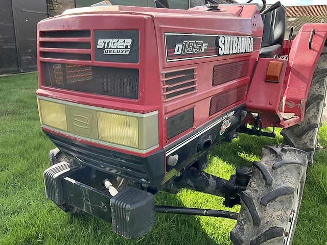 Shibaura d195f minitractor - afbeelding 19 van  19