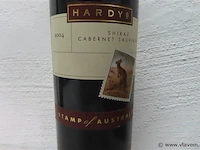 Shiraz cabernet sauvignon hardys 2004 - afbeelding 2 van  3