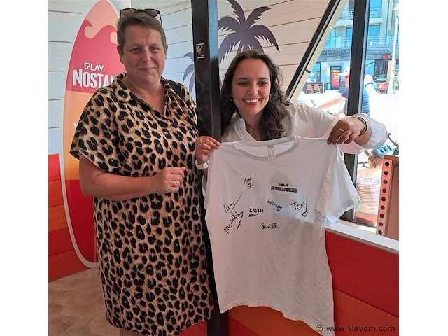 Shirt radio nostalgie dj's - afbeelding 3 van  3