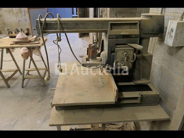 Shopmate 10" radiale kettingzaag op poten - afbeelding 3 van  11