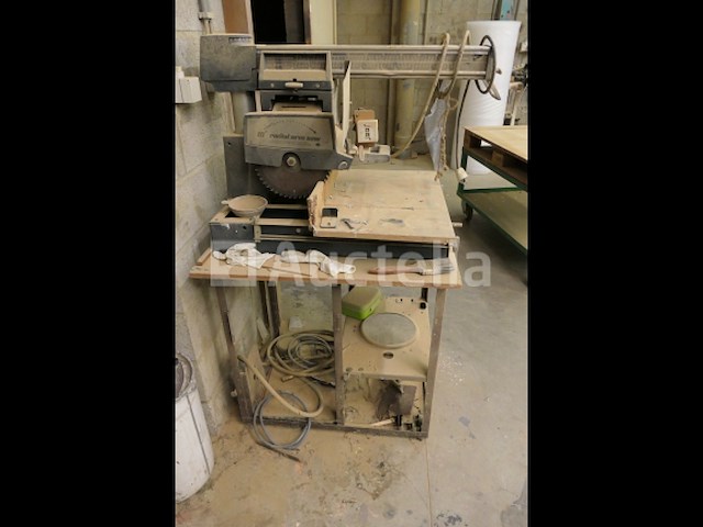 Shopmate 10" radiale kettingzaag op poten - afbeelding 8 van  11