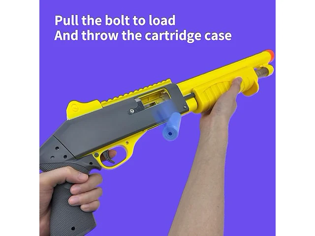 Shotgun speelgoedgeweer softdarts - afbeelding 2 van  3