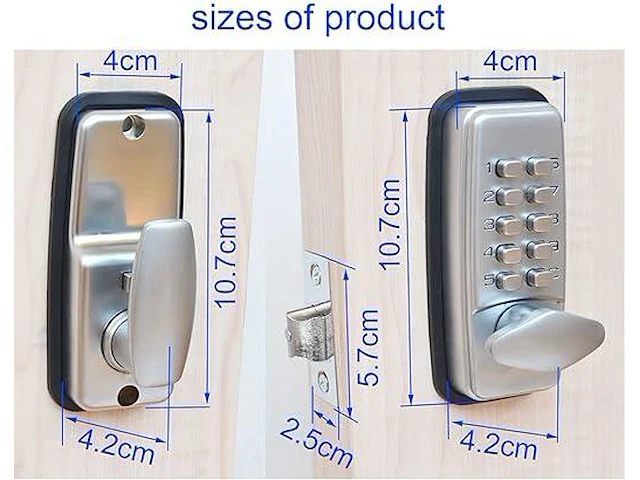 Shousifang digitaal code-slot - afbeelding 3 van  3