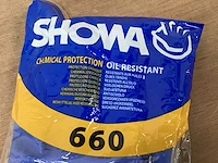 Showa 660 werkhandschoen chemicaliën bestendig, maat xxl (60x) - afbeelding 5 van  6