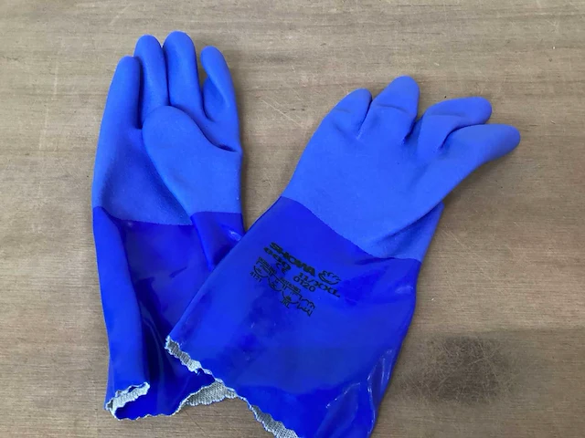 Showa 660 werkhandschoen chemicaliën bestendig, maat xxl (60x) - afbeelding 2 van  6