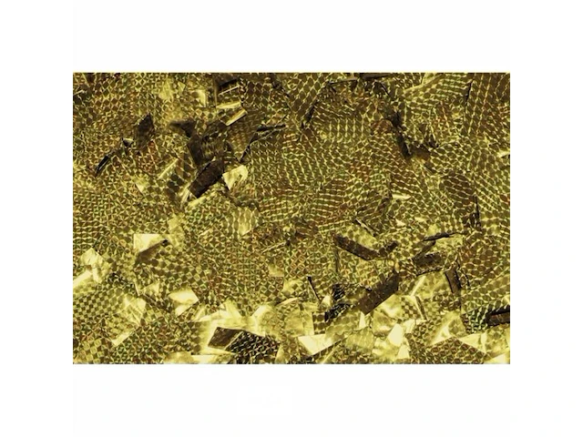 Showgear metallic confetti goud laser 1kg - afbeelding 1 van  1