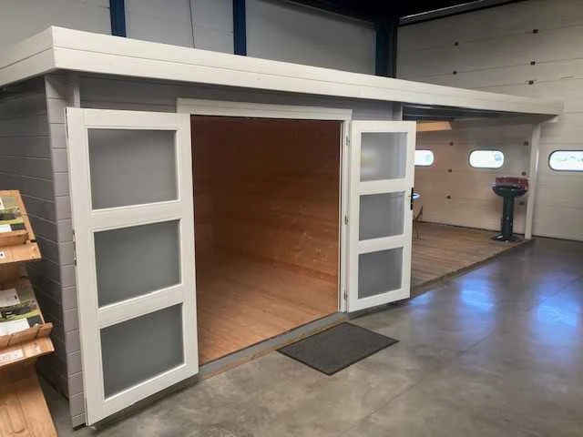 Showmodel kampenhout: tuinhuis met lounge 7320 x 3260 mm - afbeelding 2 van  4