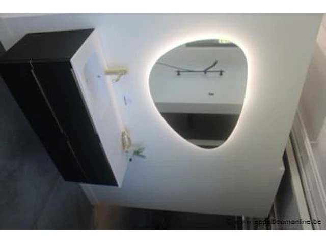 Showroom badkamermeubel plus spiegel afm plm 140x48x60cm en 120x75cm - afbeelding 1 van  5