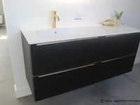 Showroom badkamermeubel plus spiegel afm plm 140x48x60cm en 120x75cm - afbeelding 2 van  5