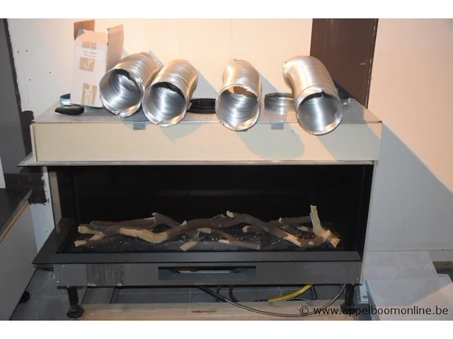 Showroom inbouw gashaard m-design 1300cl diamond gas, gedemonteerd - afbeelding 2 van  3
