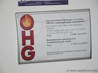 Showroom inbouw gashaard m-design true vision 1050 dc, ontspiegeld glas afm 114x93x63cm, gedemonteerd - afbeelding 3 van  3