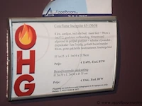 Showroom inbouw openhaard cosyflame incognito 85-130/58 afm 135x154x58cm, gedemonteerd - afbeelding 2 van  2