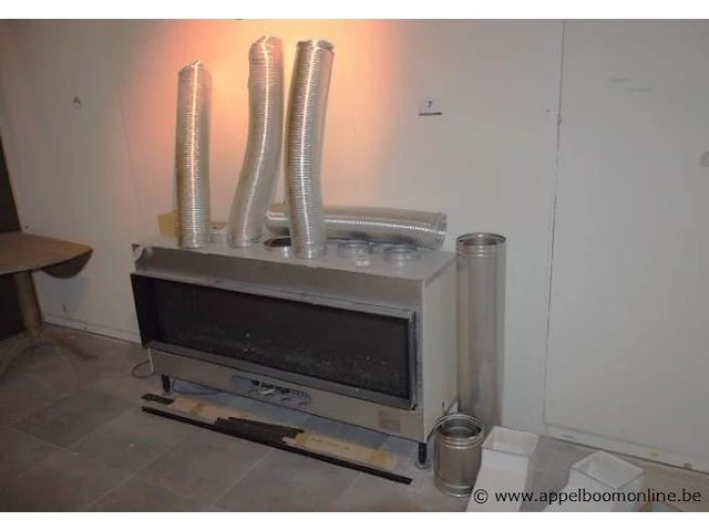 Showroom inbouw openhaard luna gas, gedemonteerd - afbeelding 1 van  2