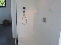 Showroom inloopdouche vv doucheplaat, glasplaat, regendouche afm plm 160x90x210cm - afbeelding 1 van  3