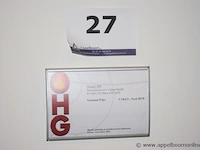 Showroom schoorsteenmantel uit natuursteen crema marfil afm 130x30x110cm, gedemonteerd - afbeelding 2 van  2