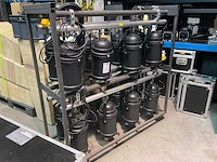 Showtec acl set, par 64 partij par-spots in transportkar - afbeelding 2 van  3
