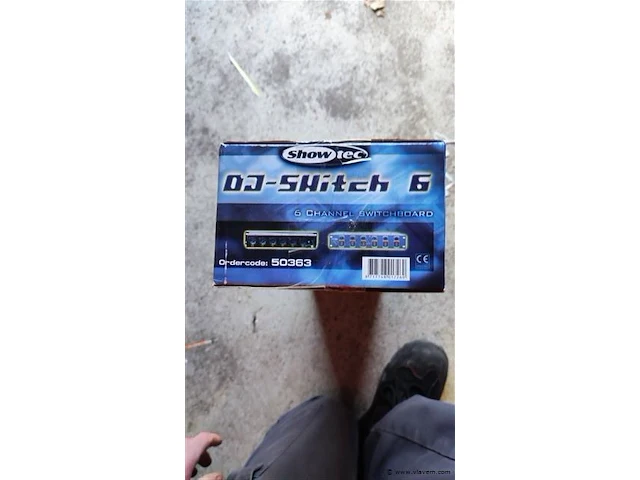 Showtec dj switch 6 - afbeelding 3 van  4