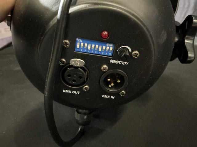 Showtec dmx 56” rgb led-par spotlight (4x) - afbeelding 3 van  4