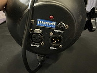 Showtec dmx 56” rgb led-par spotlight (4x) - afbeelding 3 van  4