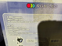 Showtec dmx 56” rgb led-par spotlight (4x) - afbeelding 4 van  4